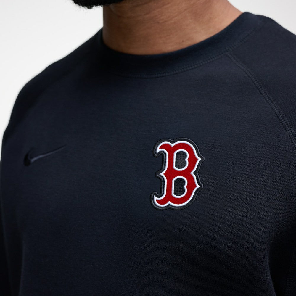 Boston Red Sox Tech Fleece Raglan Sweatshirt Black