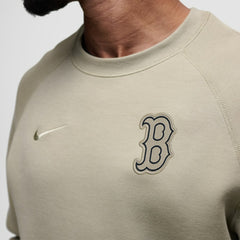 Boston Red Sox Tech Fleece Raglan Sweatshirt Olive