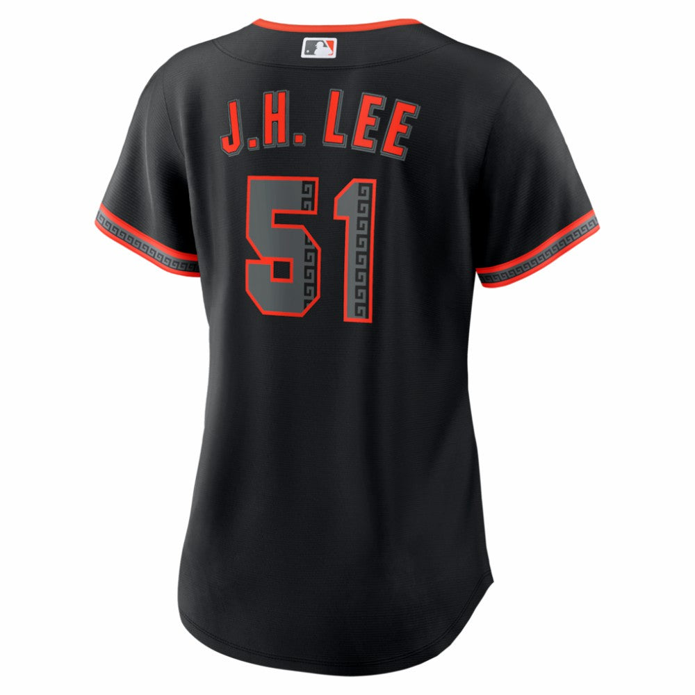 Jung Hoo Lee San Francisco Giants Women's Alternate Replica Jersey Black
