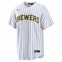 Christian Yelich Milwaukee Brewers Alternate Replica Jersey White