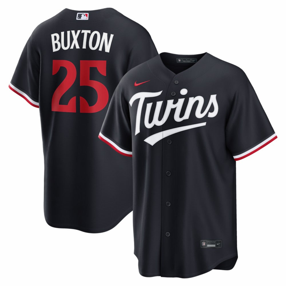 Byron Buxton Minnesota Twins Alternate Replica Jersey Navy
