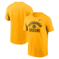 Pittsburgh Steelers Essential T-Shirt - Gold on sale