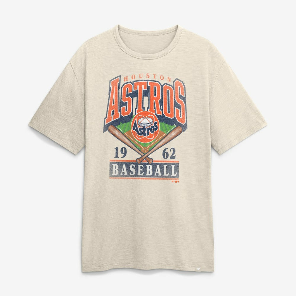 Houston Astros Stadium Slub T-Shirt Tan