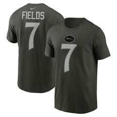 Justin Fields New York Jets 2025 Rivalries Collection Player Name & Number T-Shirt - Gotham Green on sale