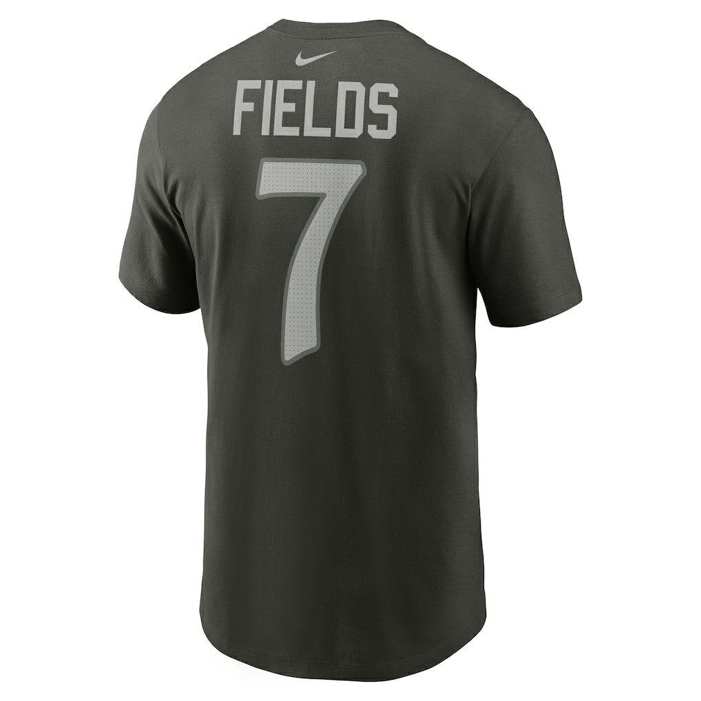 Justin Fields New York Jets 2025 Rivalries Collection Player Name & Number T-Shirt - Gotham Green on sale