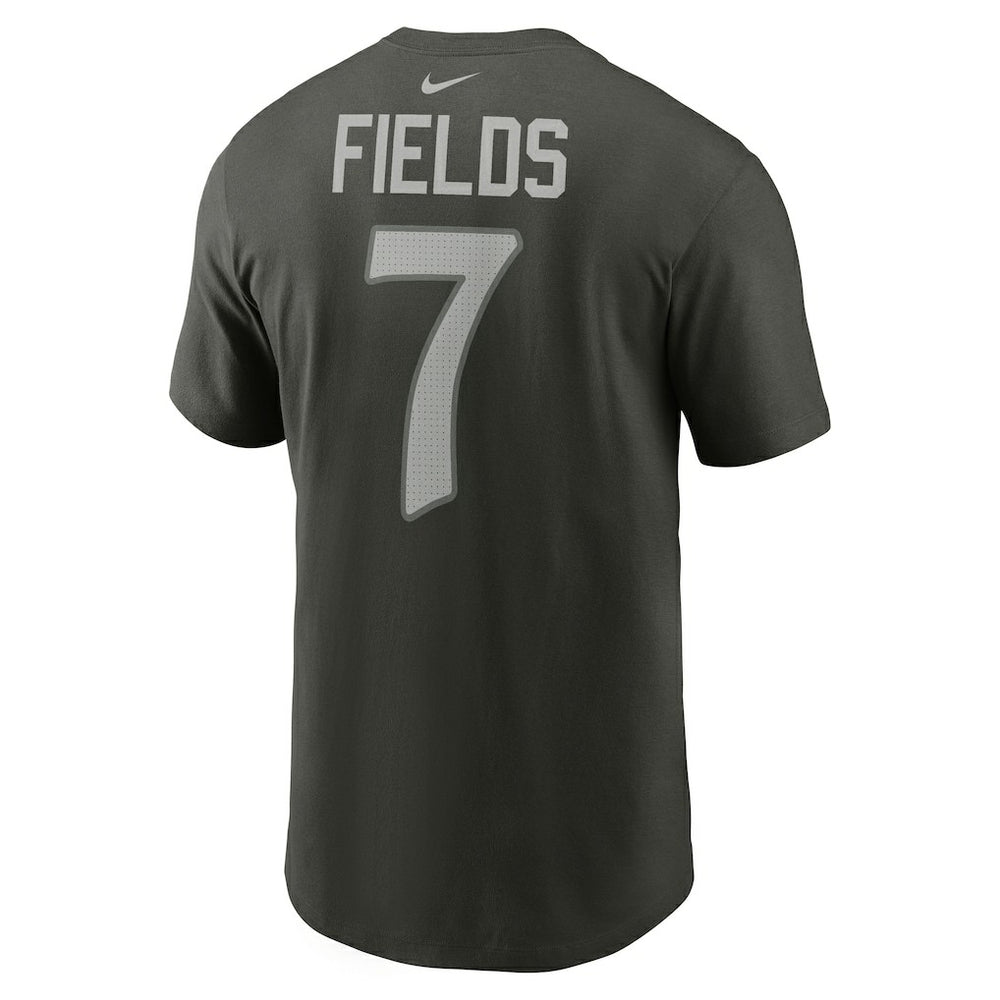 Justin Fields New York Jets 2025 Rivalries Collection Player Name & Number T-Shirt - Gotham Green on sale
