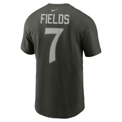 Justin Fields New York Jets 2025 Rivalries Collection Player Name & Number T-Shirt - Gotham Green on sale