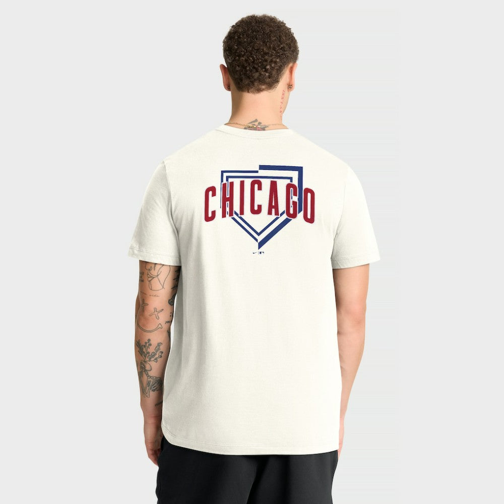 Chicago Cubs Primetime 2-Hit T-Shirt Cream
