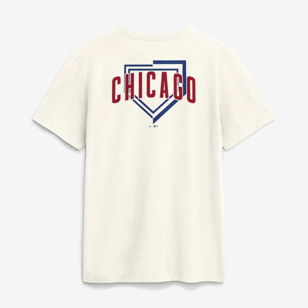 Chicago Cubs Primetime 2-Hit T-Shirt Cream
