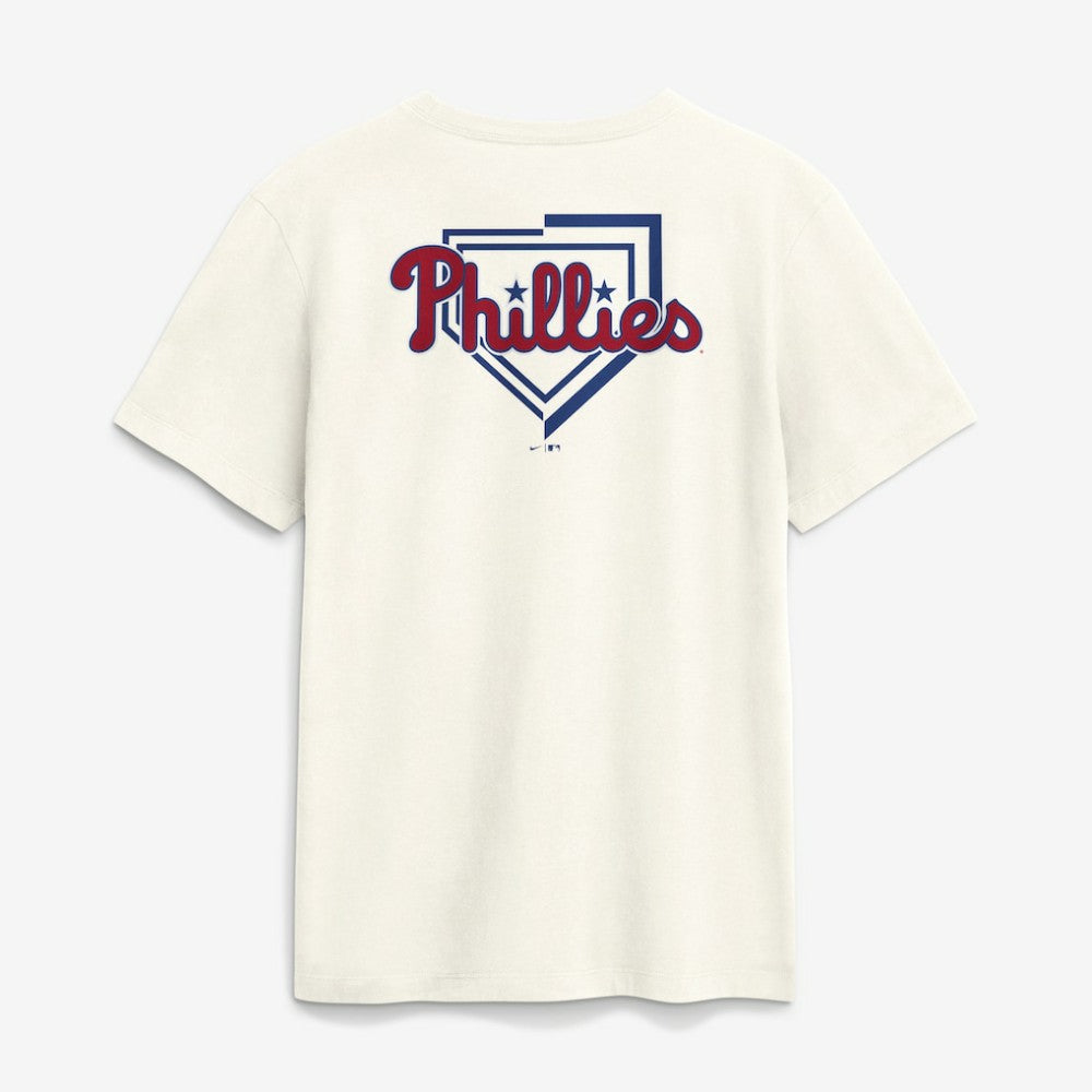 Philadelphia Phillies Primetime 2-Hit T-Shirt Cream