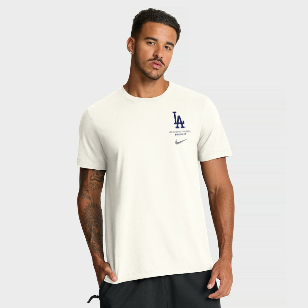 Los Angeles Dodgers Primetime 2-Hit T-Shirt Cream