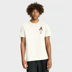 Atlanta Braves Primetime 2-Hit T-Shirt Cream