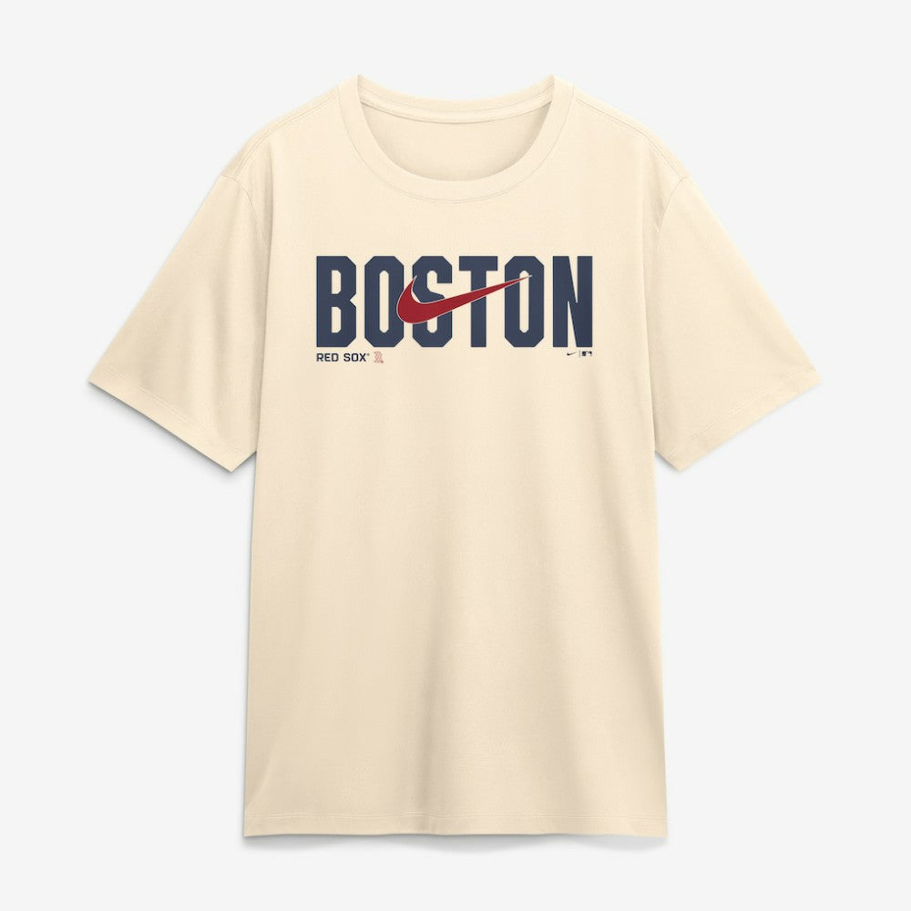 Boston Red Sox Swoosh Legend Dri-FIT T-Shirt Cream