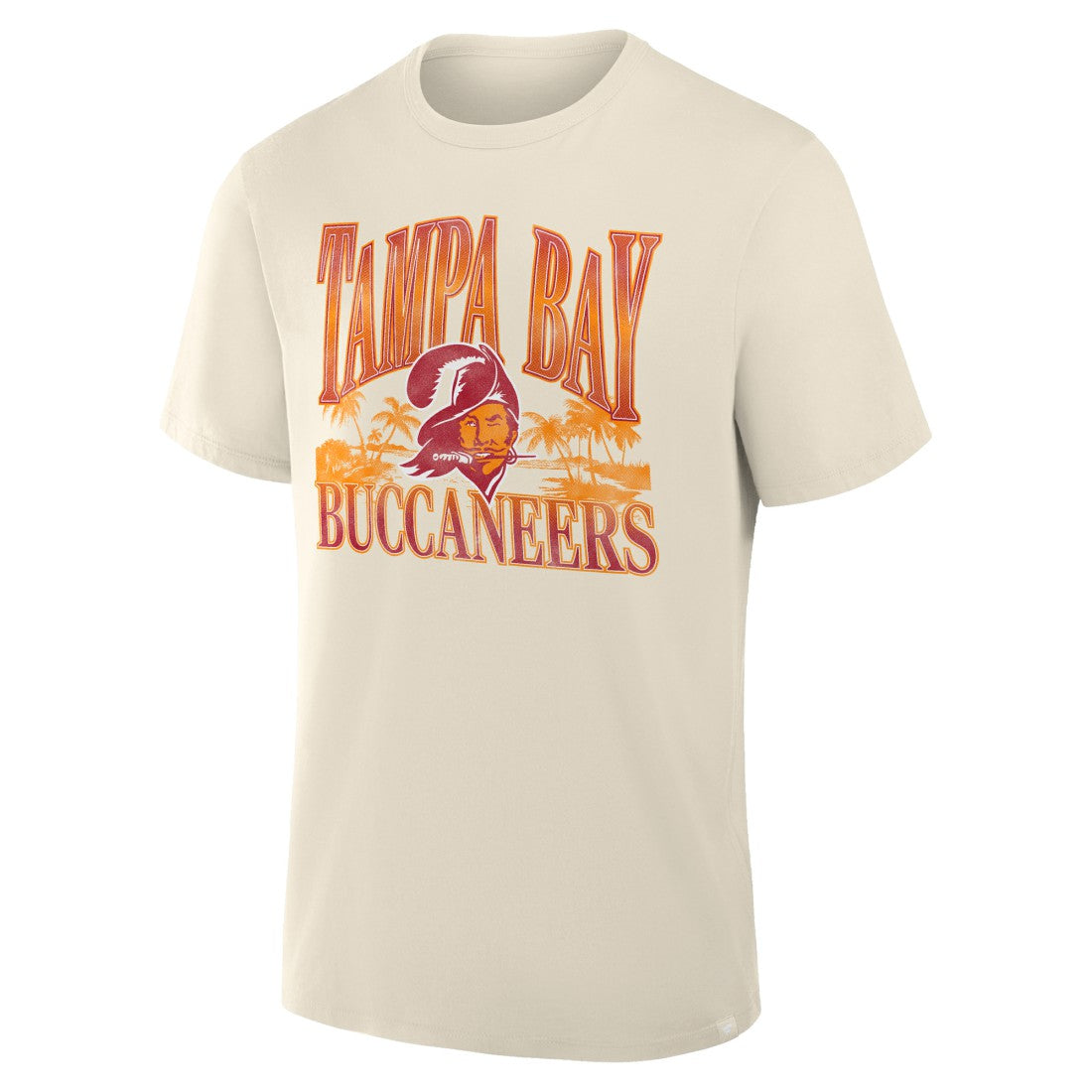Tampa Bay Buccaneers Team Archives T-Shirt - Cream online