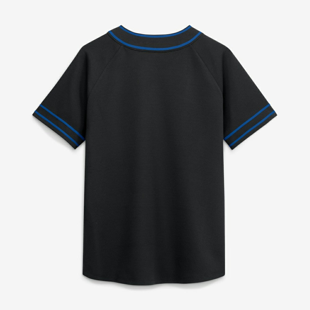 Los Angeles Dodgers Women's Diva Race Ahead Raglan V-Neck T-Shirt Black
