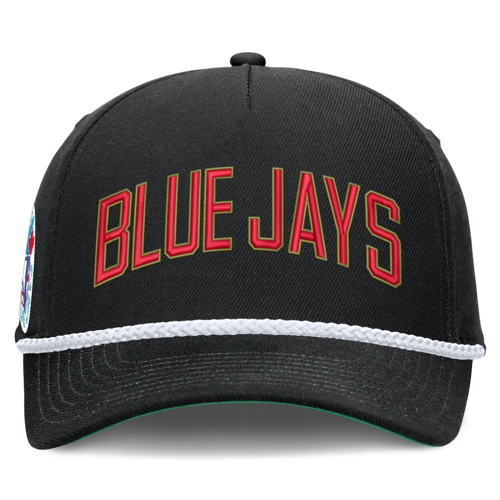 Toronto Blue Jays Cooperstown Collection Rise Adjustable Hat Black