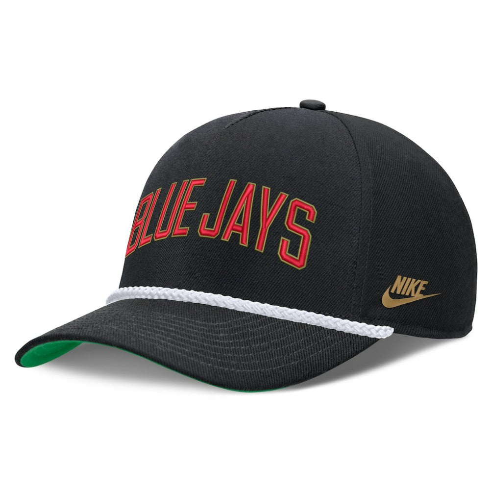 Toronto Blue Jays Cooperstown Collection Rise Adjustable Hat Black
