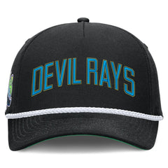 Tampa Bay Rays Cooperstown Collection Rise Adjustable Hat Black
