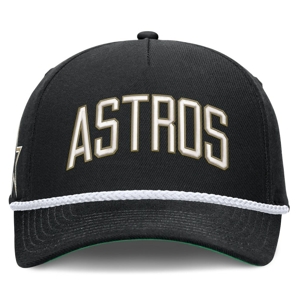 Houston Astros Cooperstown Collection Rise Adjustable Hat Black