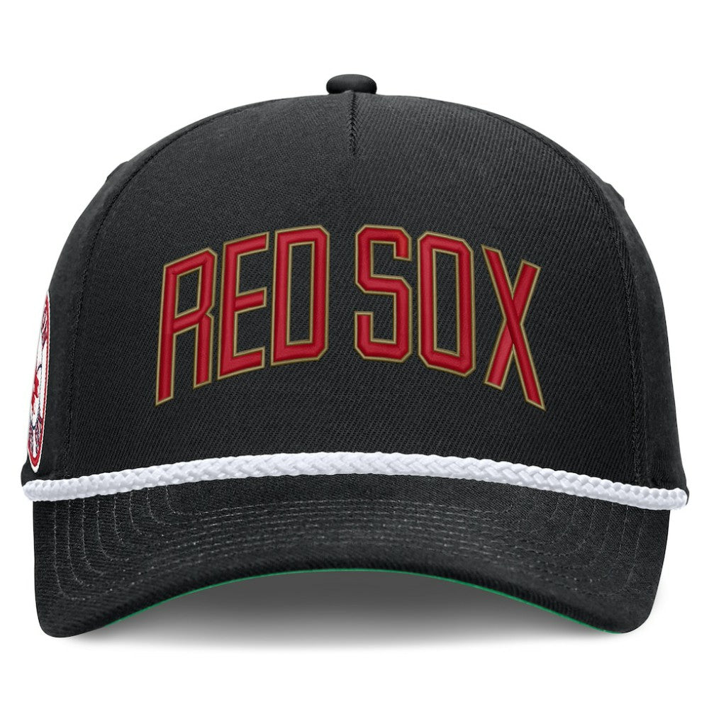 Boston Red Sox Cooperstown Collection Rise Adjustable Hat Black