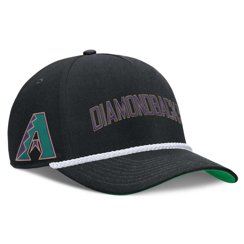Arizona Diamondbacks Cooperstown Collection Rise Adjustable Hat Black