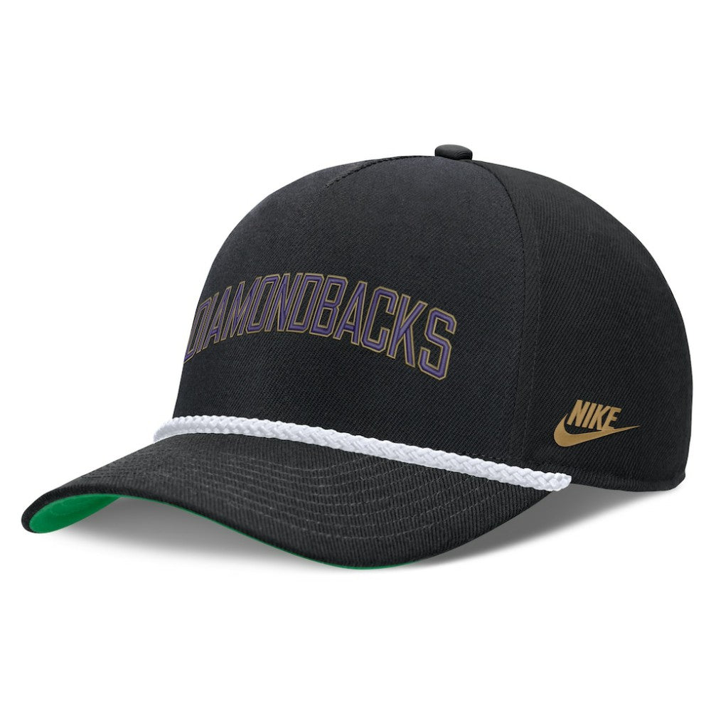 Arizona Diamondbacks Cooperstown Collection Rise Adjustable Hat Black