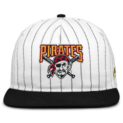 Pittsburgh Pirates Cooperstown Collection Pro Adjustable Hat White/Black