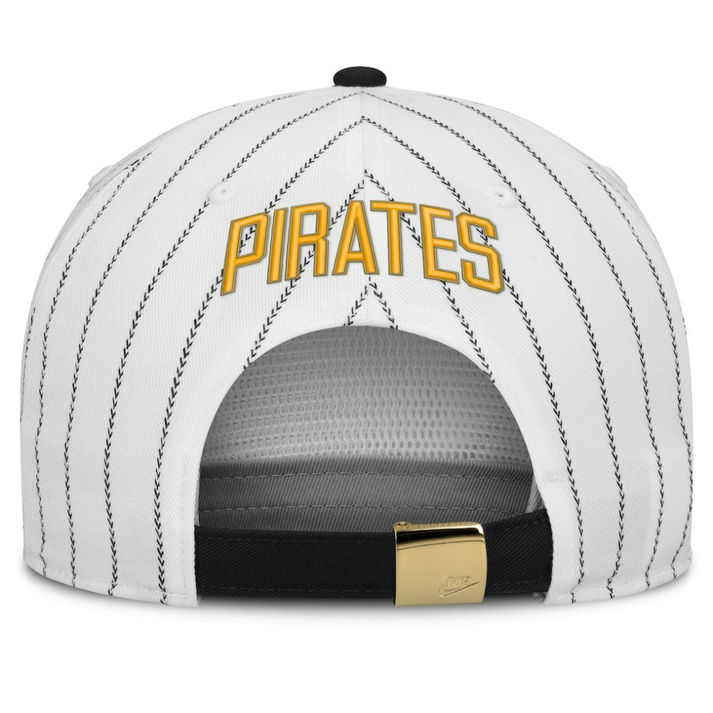 Pittsburgh Pirates Cooperstown Collection Pro Adjustable Hat White/Black