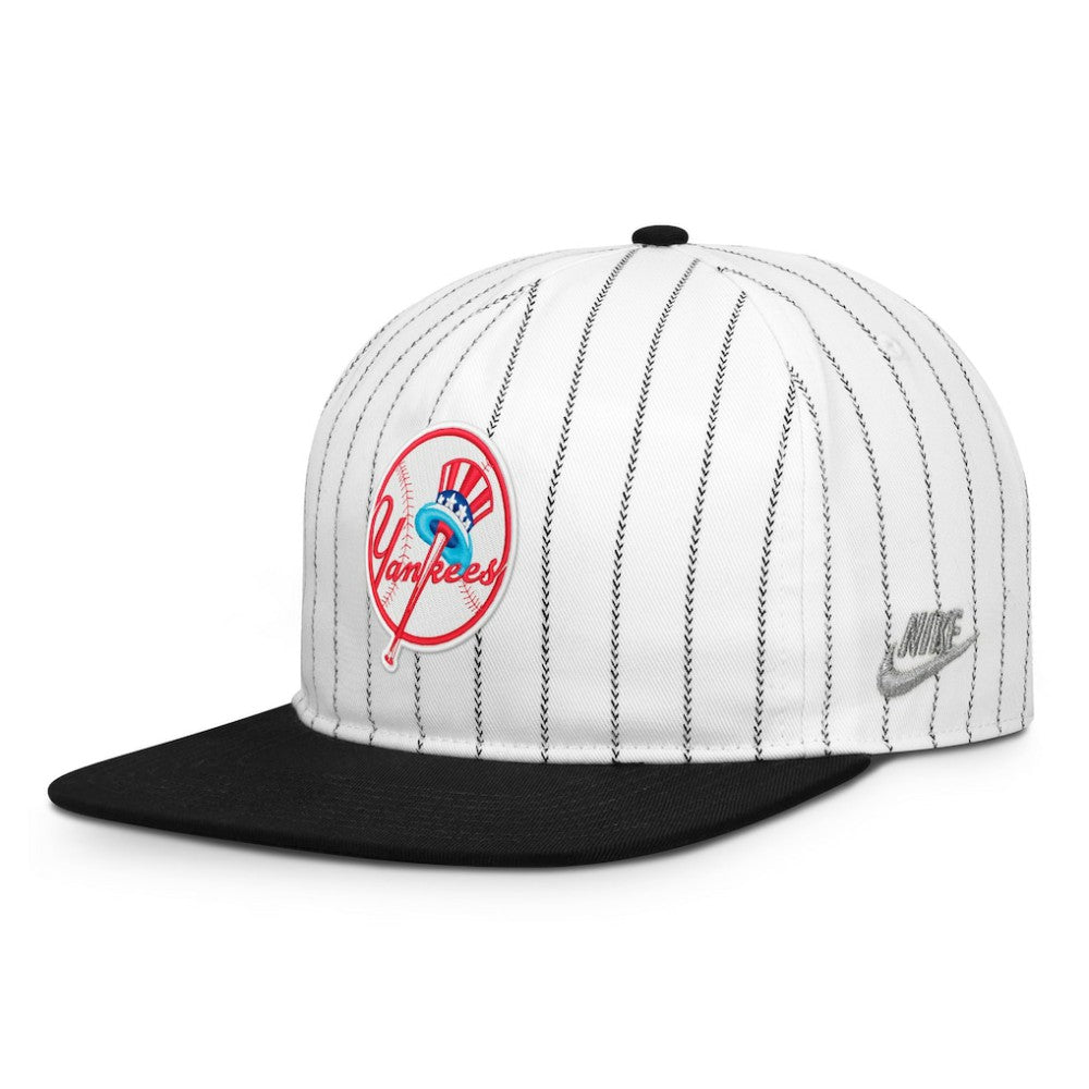 New York Yankees Cooperstown Collection Pro Adjustable Hat White/Black