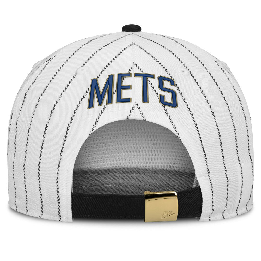 New York Mets Cooperstown Collection Pro Adjustable Hat White/Black