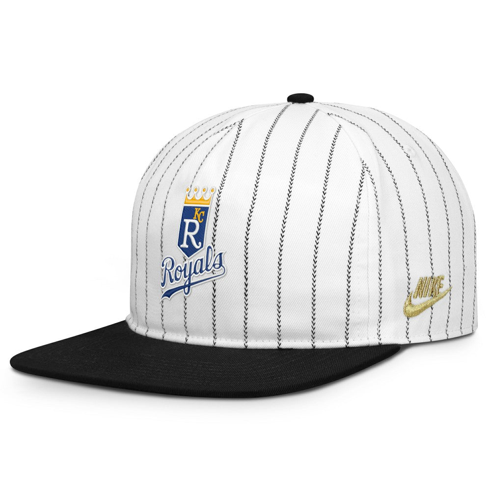 Kansas City Royals Cooperstown Collection Pro Adjustable Hat White/Black