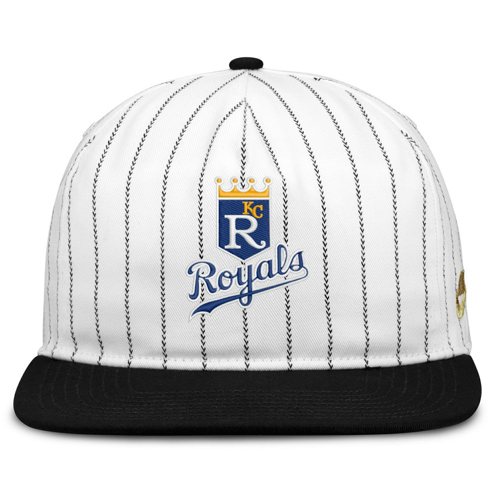Kansas City Royals Cooperstown Collection Pro Adjustable Hat White/Black
