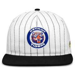 Detroit Tigers Cooperstown Collection Pro Adjustable Hat White/Black