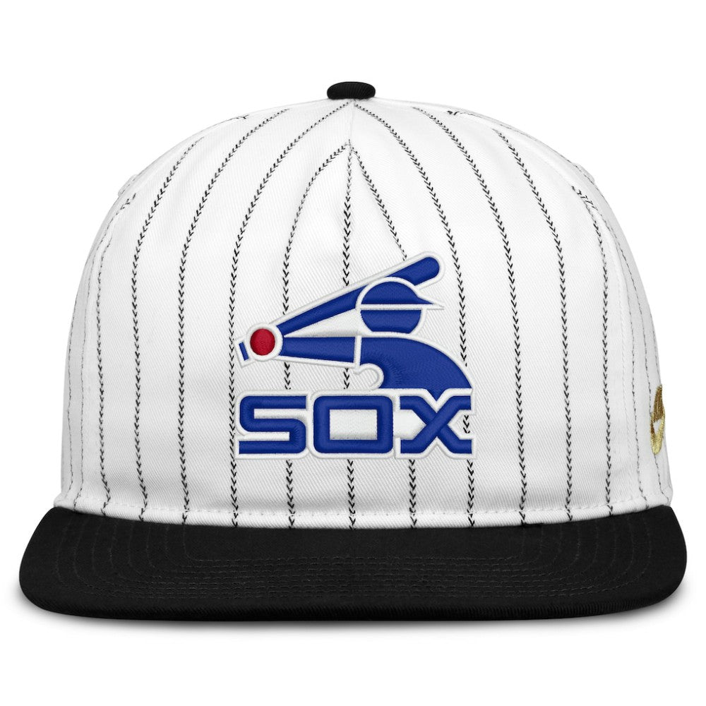 Chicago White Sox Cooperstown Collection Pro Adjustable Hat White/Black