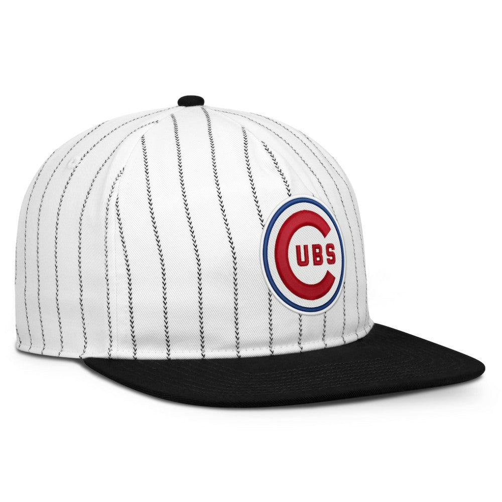 Chicago Cubs Cooperstown Collection Pro Adjustable Hat White/Black