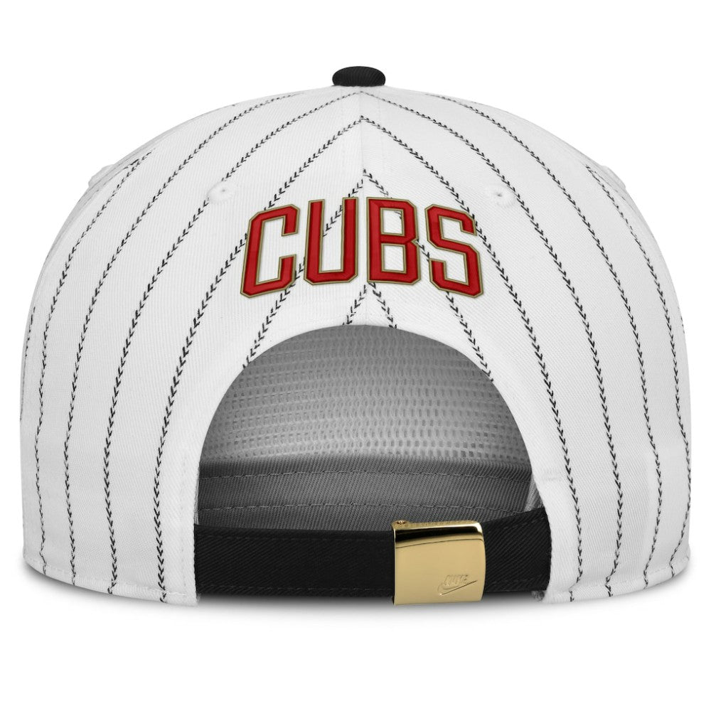Chicago Cubs Cooperstown Collection Pro Adjustable Hat White/Black