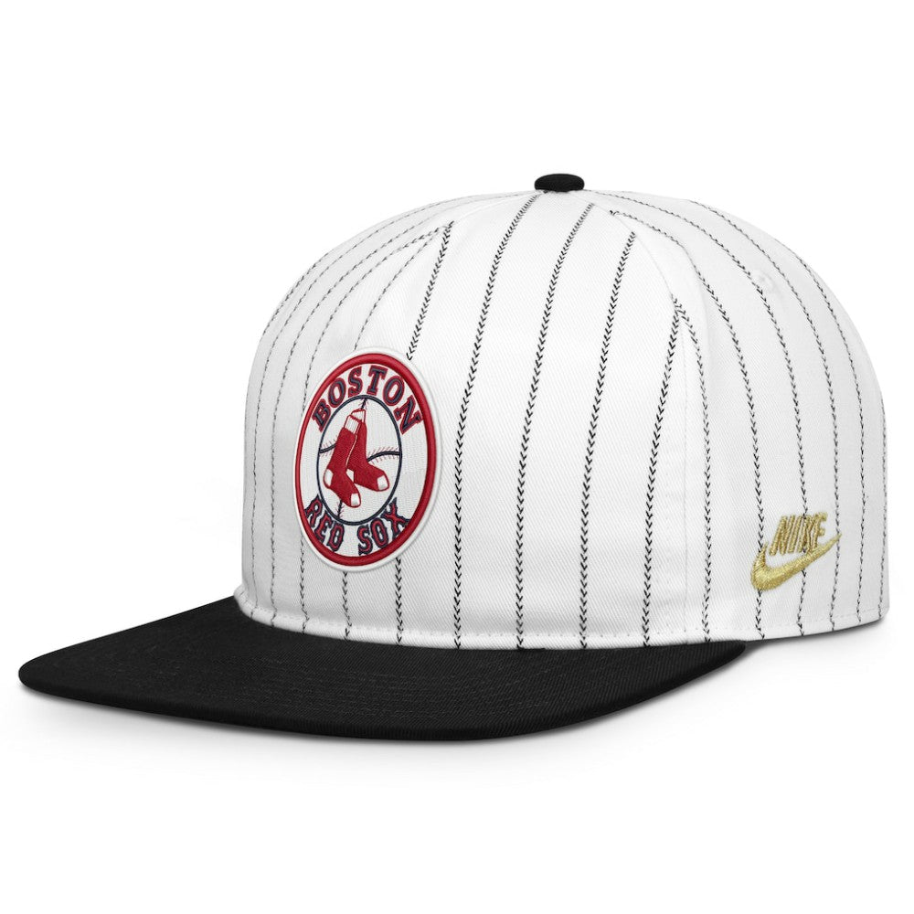 Boston Red Sox Cooperstown Collection Pro Adjustable Hat White/Black