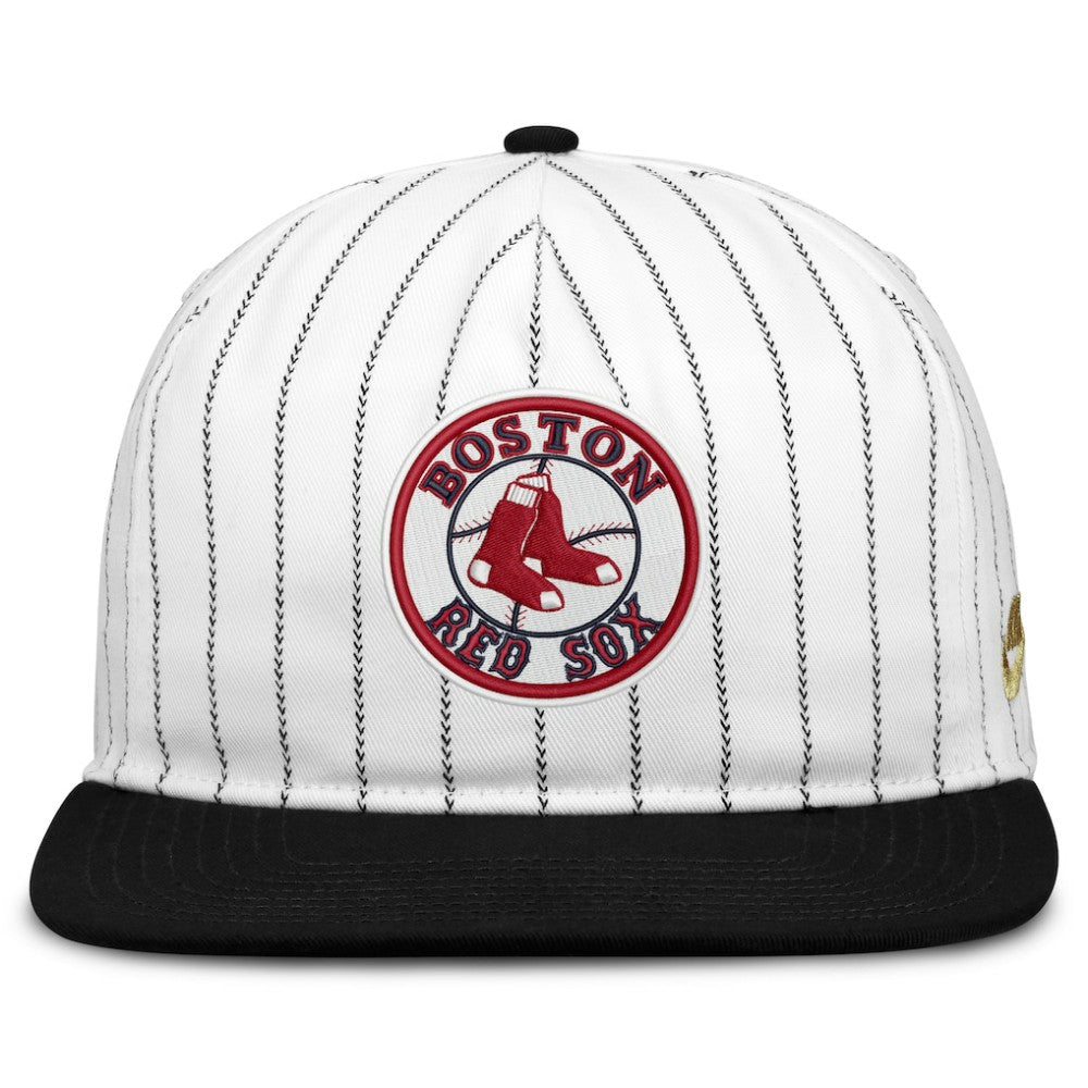 Boston Red Sox Cooperstown Collection Pro Adjustable Hat White/Black