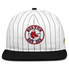 Boston Red Sox Cooperstown Collection Pro Adjustable Hat White/Black