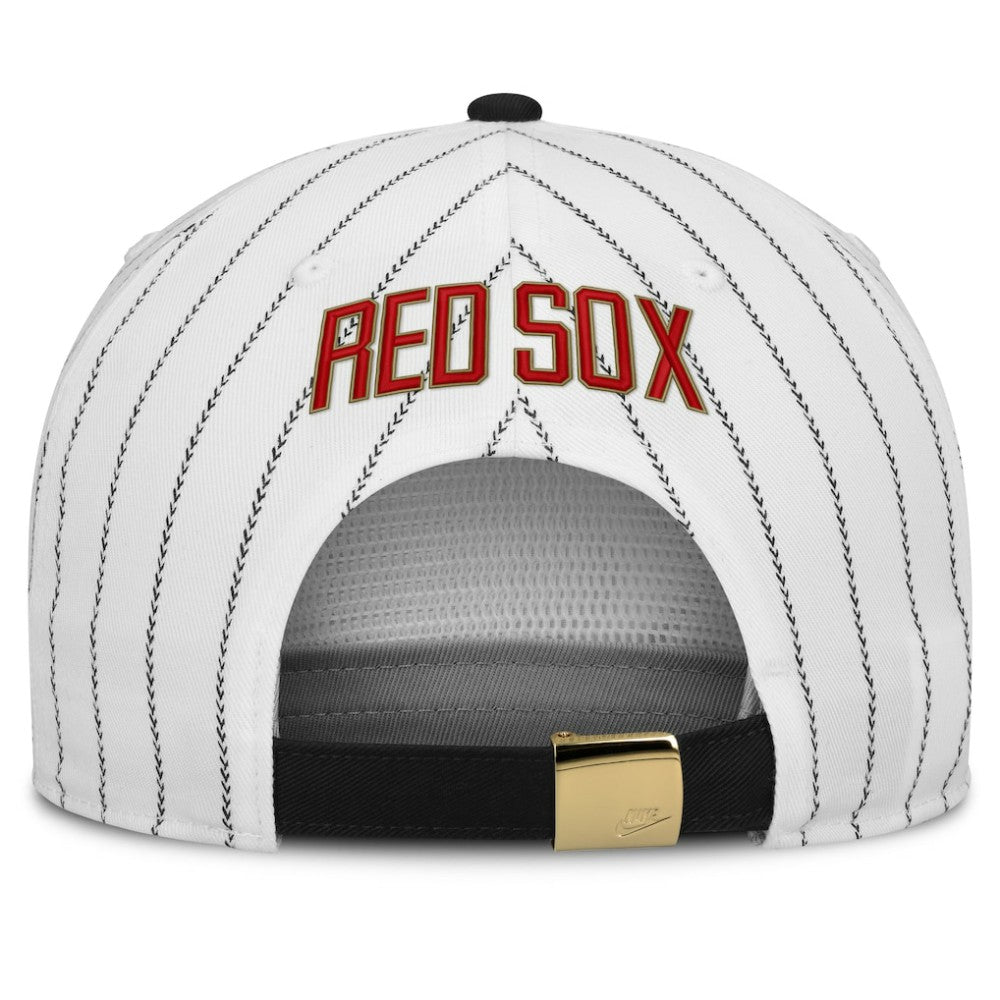 Boston Red Sox Cooperstown Collection Pro Adjustable Hat White/Black