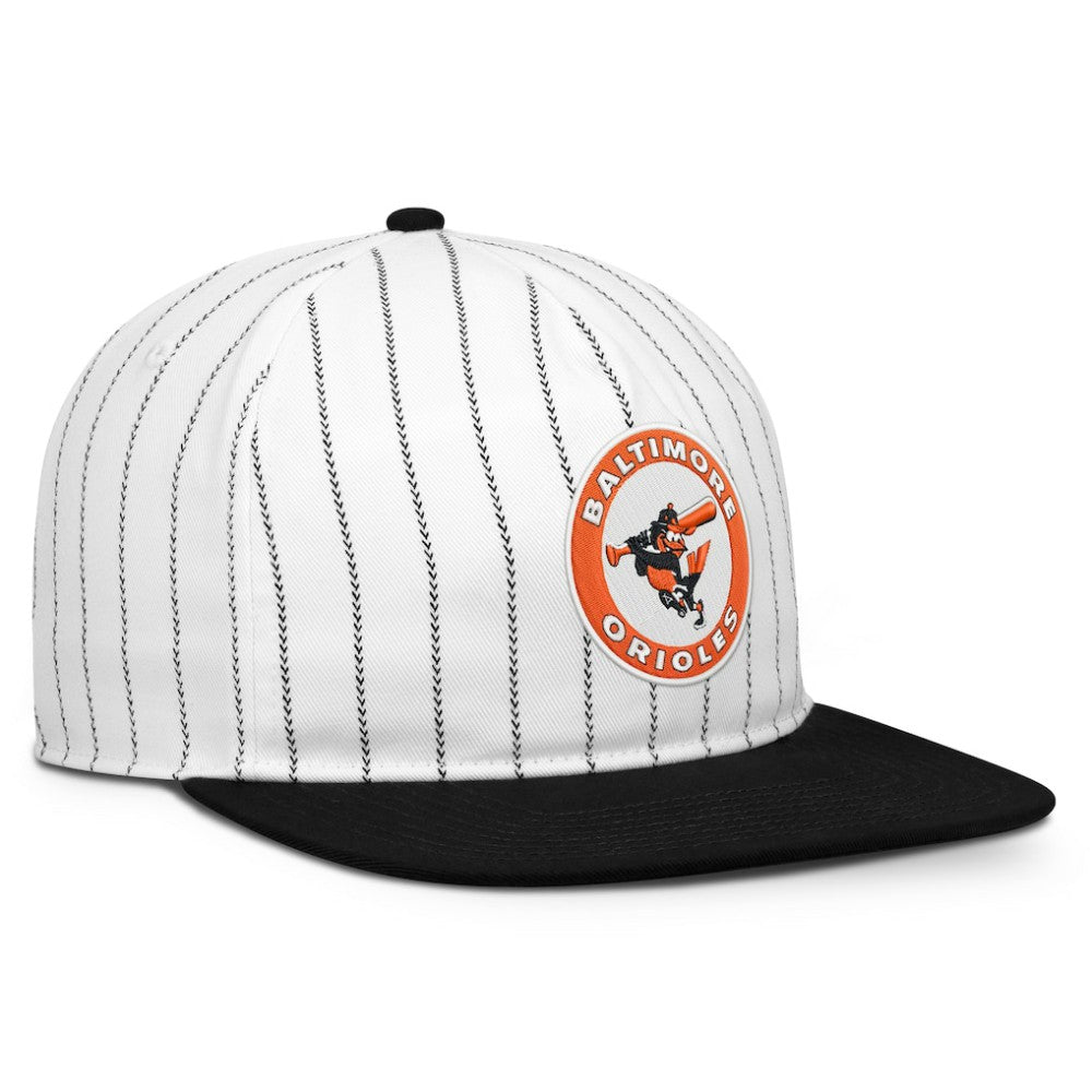 Baltimore Orioles Cooperstown Collection Pro Adjustable Hat White/Black