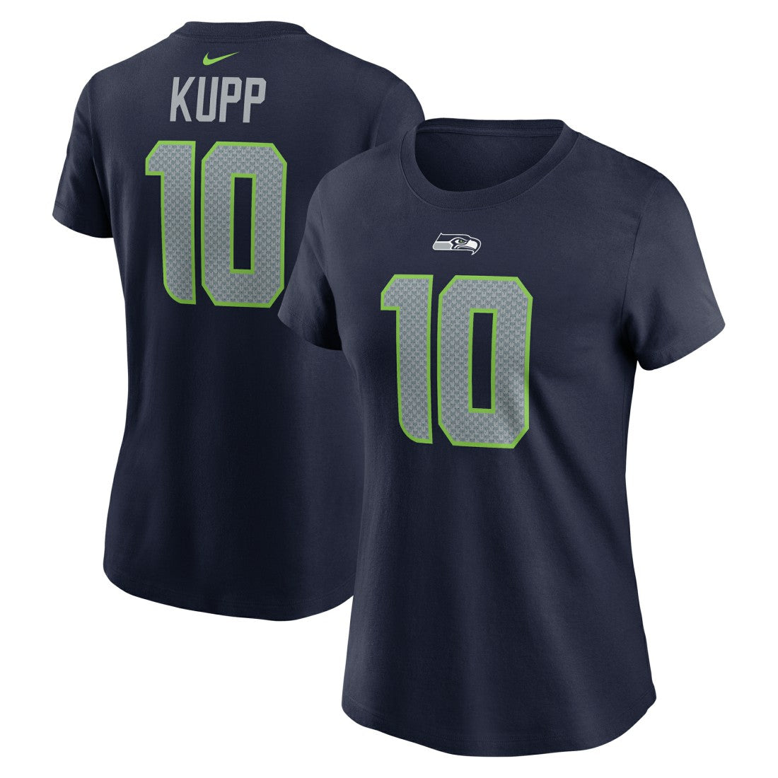 Cooper Kupp Seattle Seahawks Women's Player Name & Number T-Shirt - College Navy discount