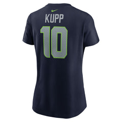 Cooper Kupp Seattle Seahawks Women's Player Name & Number T-Shirt - College Navy discount