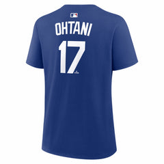 Shohei Ohtani Los Angeles Dodgers Women's Alternate Name & Number T-Shirt Royal