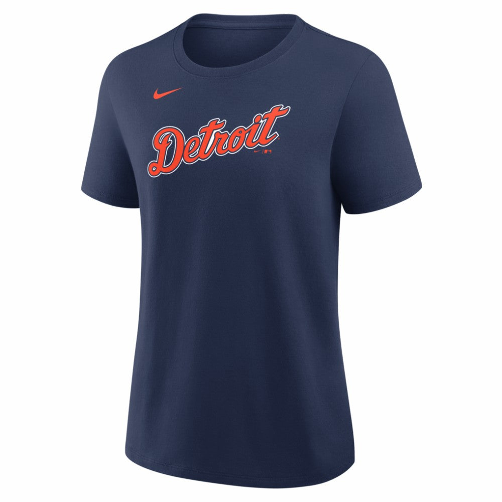 Javier Báez Detroit Tigers Women's Alternate Name & Number T-Shirt Navy