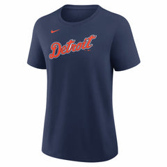Javier Báez Detroit Tigers Women's Alternate Name & Number T-Shirt Navy
