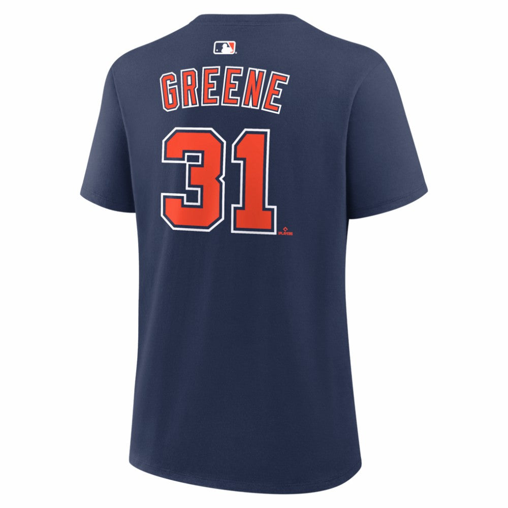 Riley Greene Detroit Tigers Women's Alternate Name & Number T-Shirt Navy