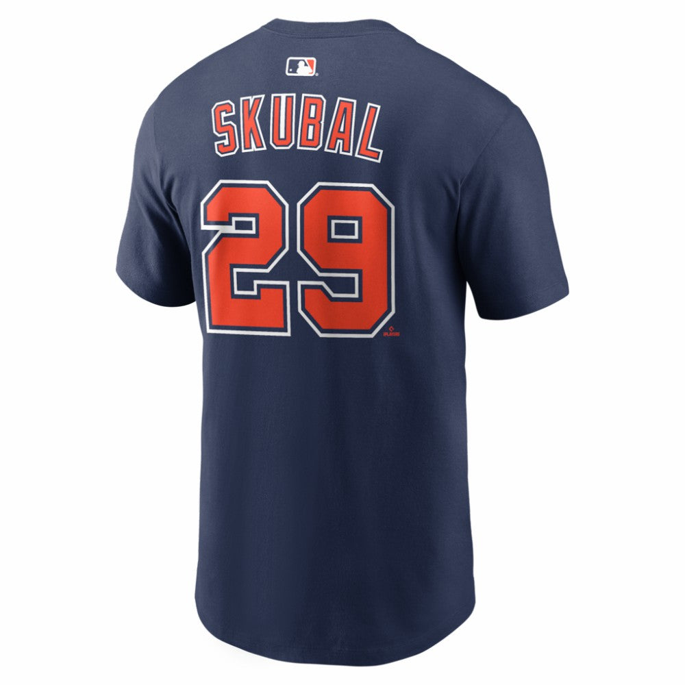 Tarik Skubal Detroit Tigers Name & Number T-Shirt Navy