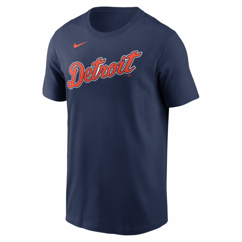 Javier Báez Detroit Tigers Alternate Name & Number T-Shirt Navy