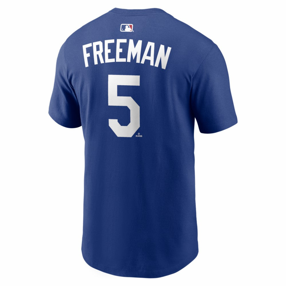 Freddie Freeman Los Angeles Dodgers Alternate Name & Number T-Shirt Royal
